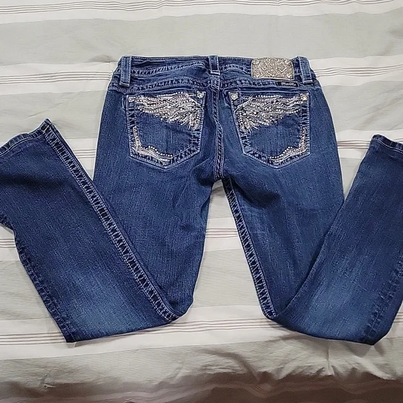 Miss Me Slim Bootcut Jeans - Picture 2 of 6